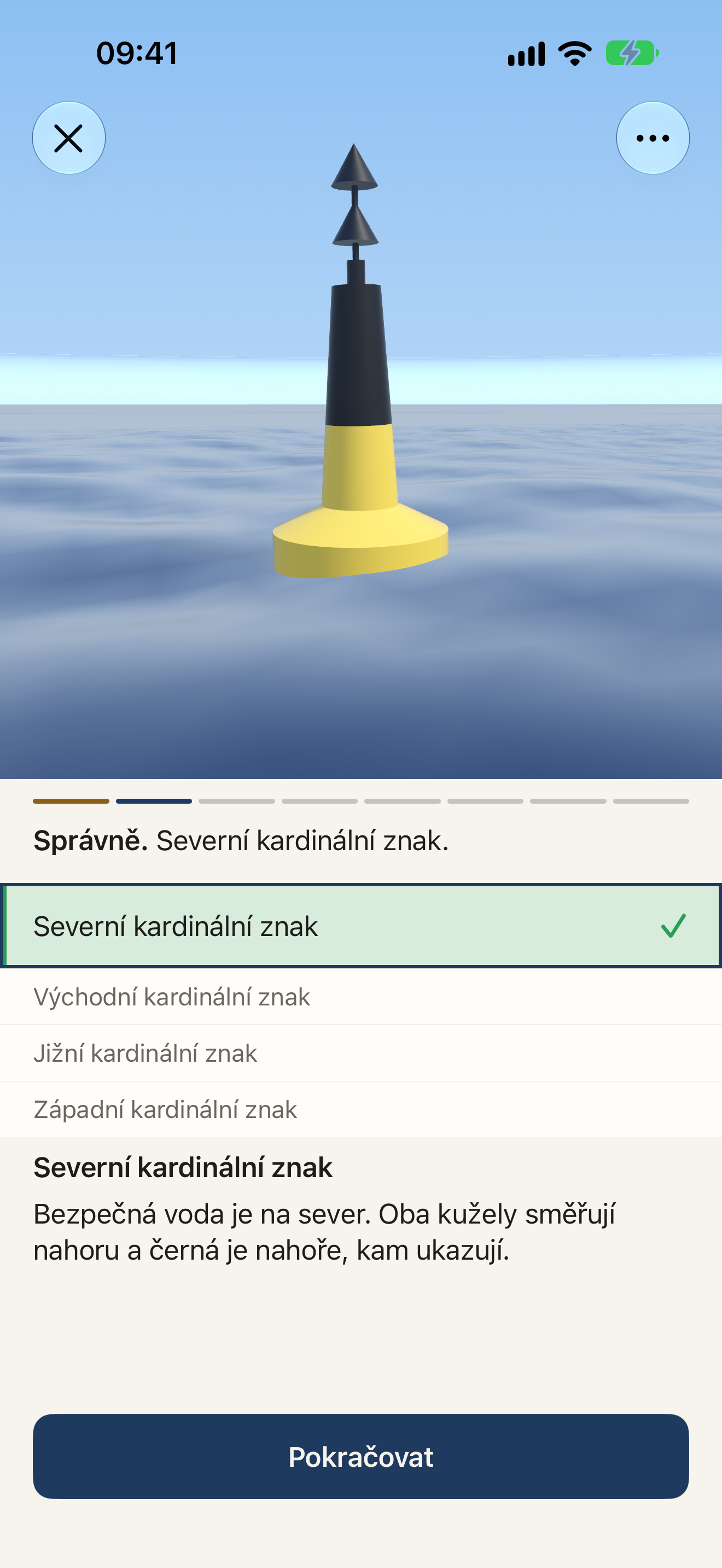Značení a pobřežní navigace