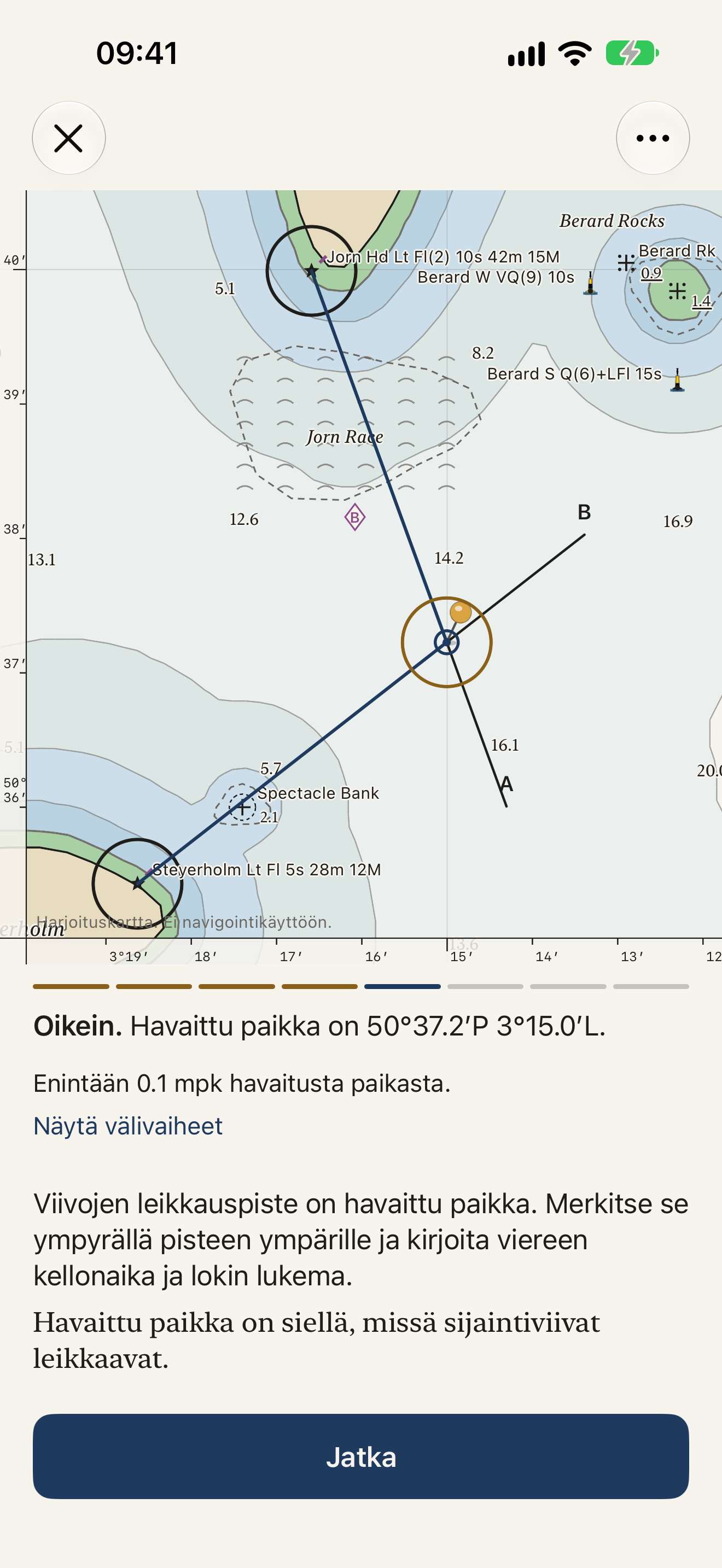 Merikartat ja paikka