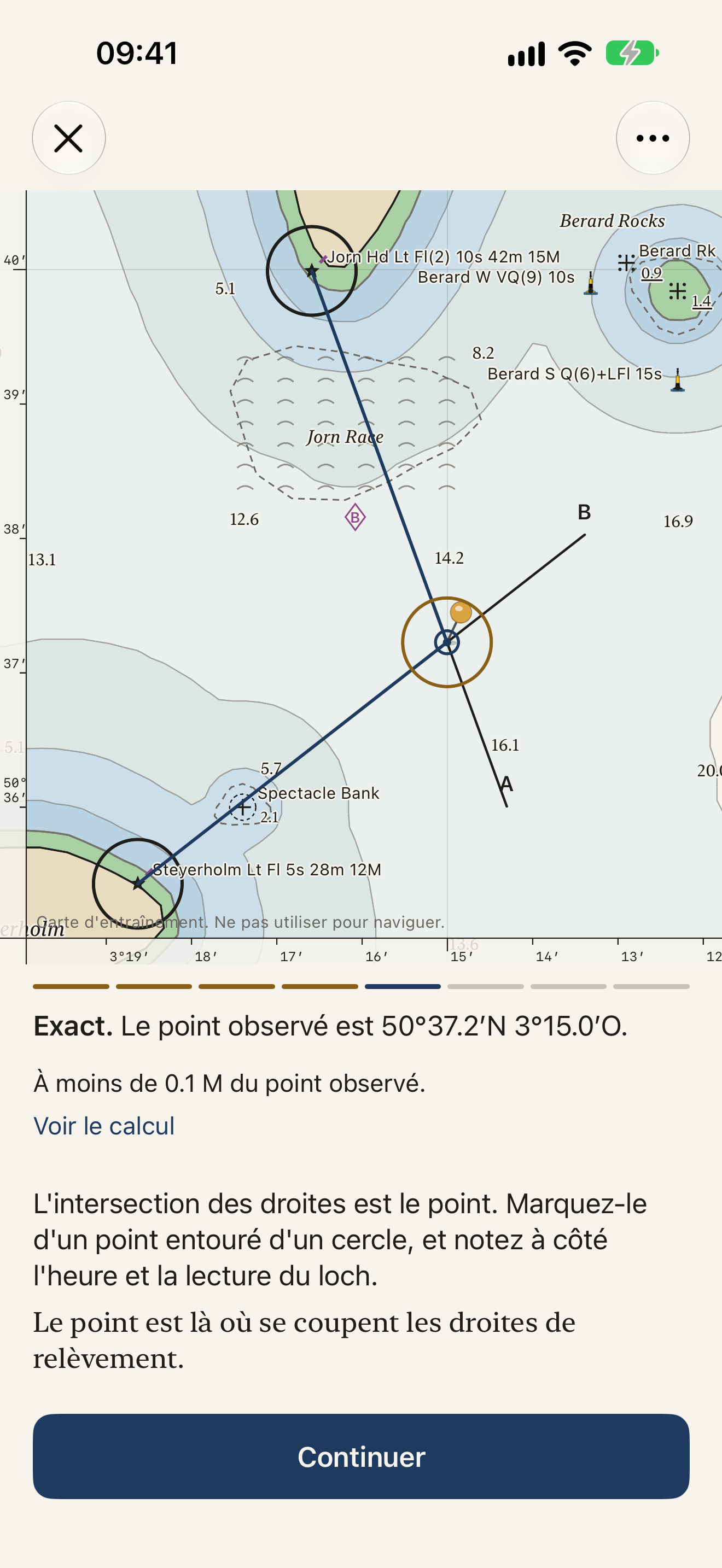 Cartes et position